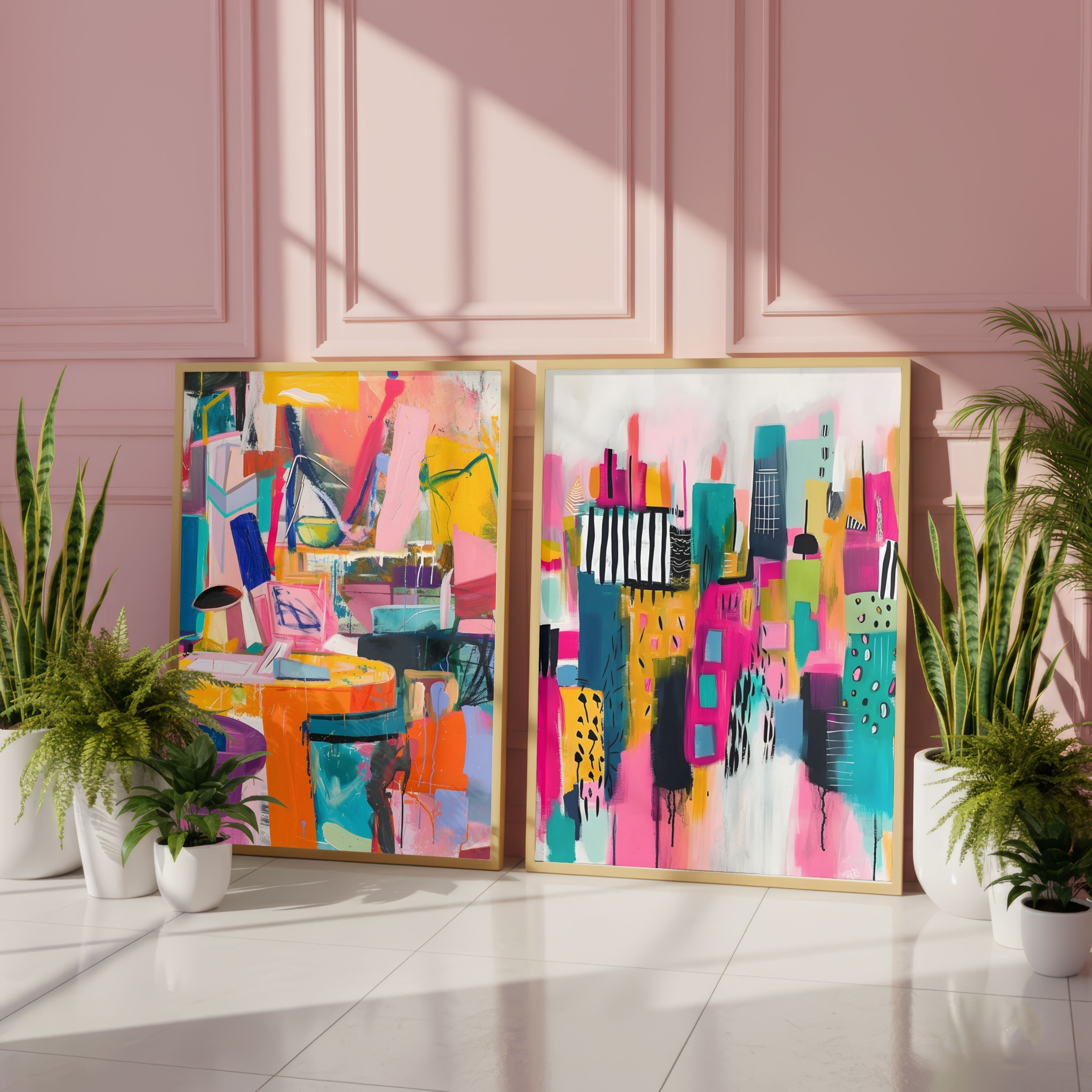 2 Stampe Artistiche da Parete – Art Print