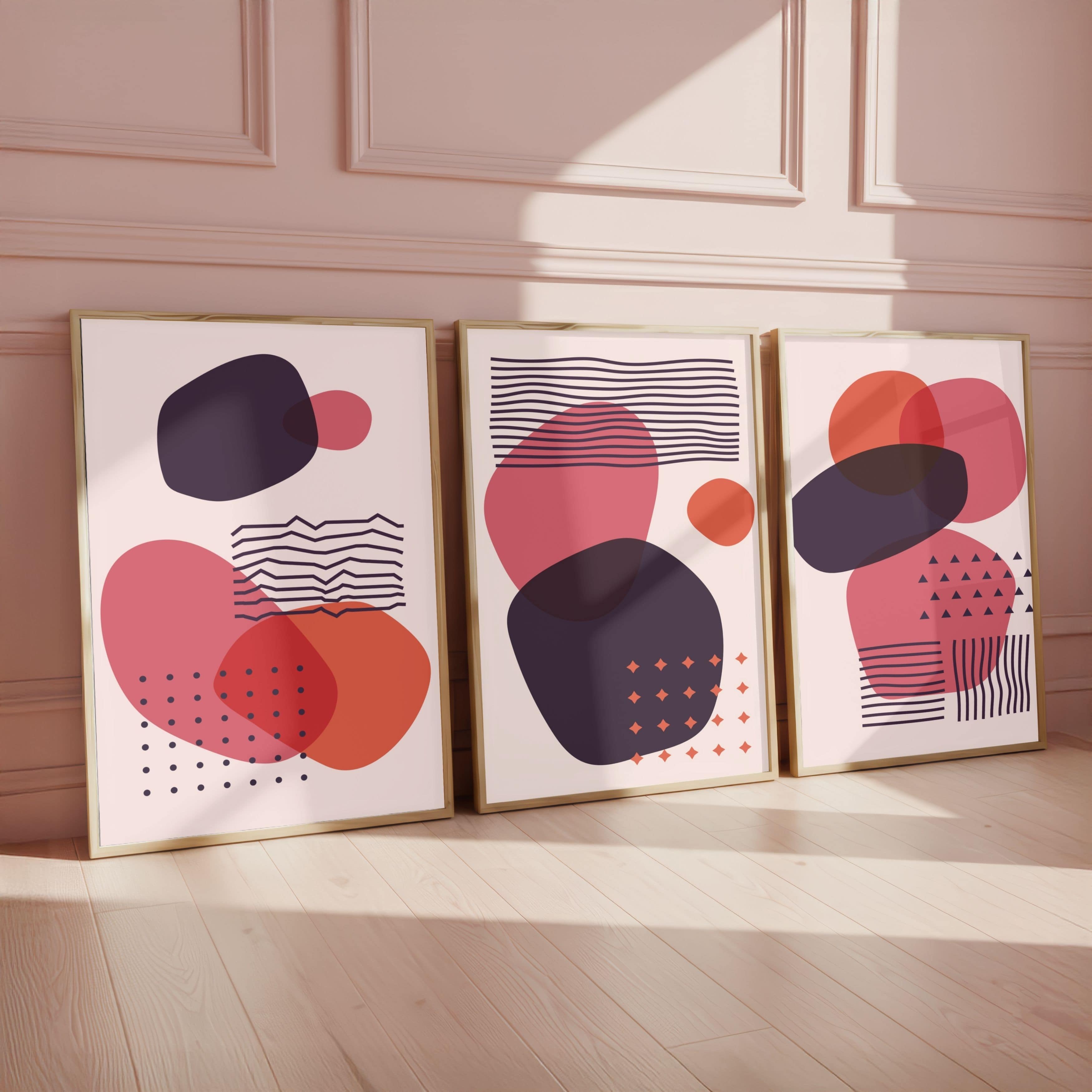 3 Stampe Artistiche da Parete – Art Print