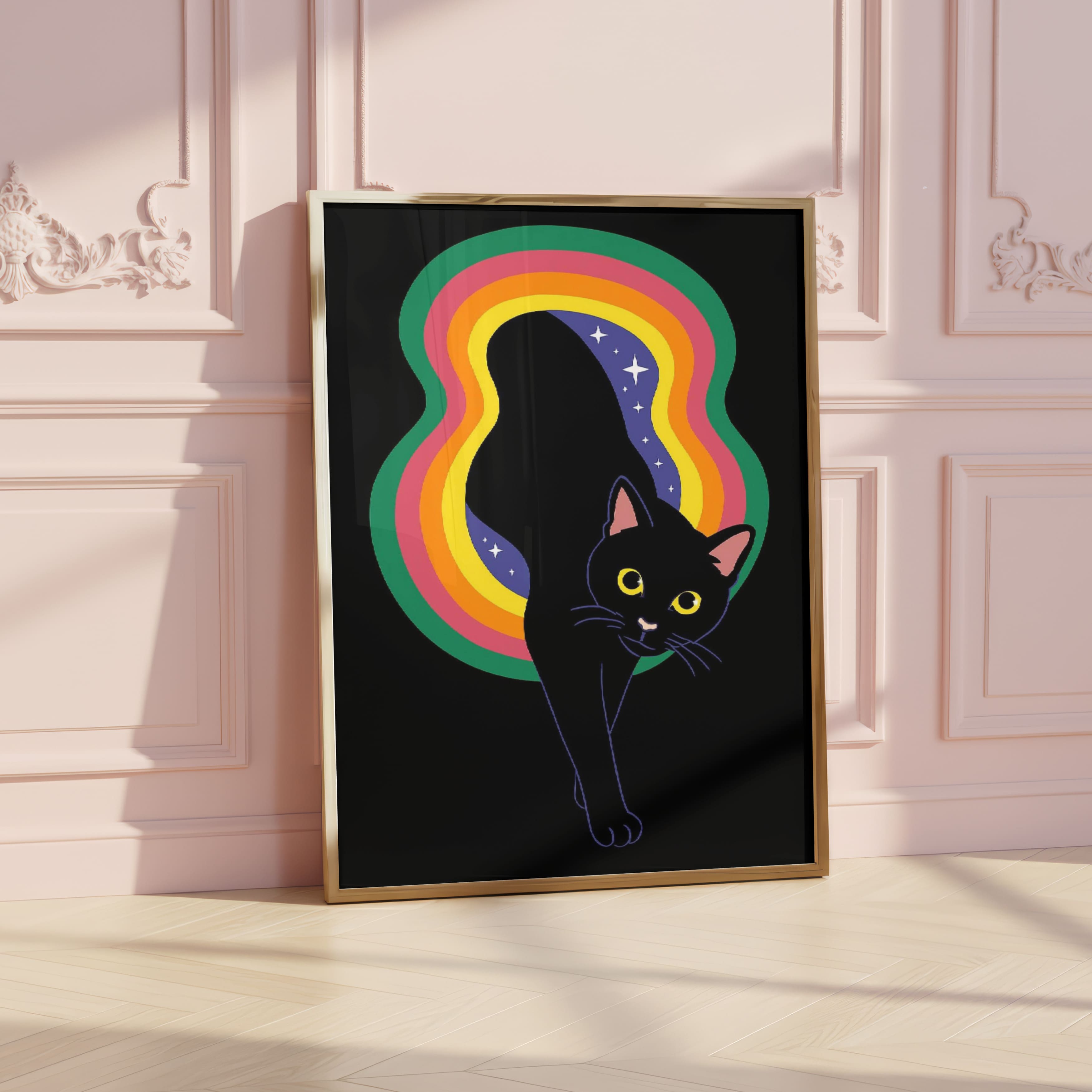 Stampa Artistica da Parete – Art Print Cat