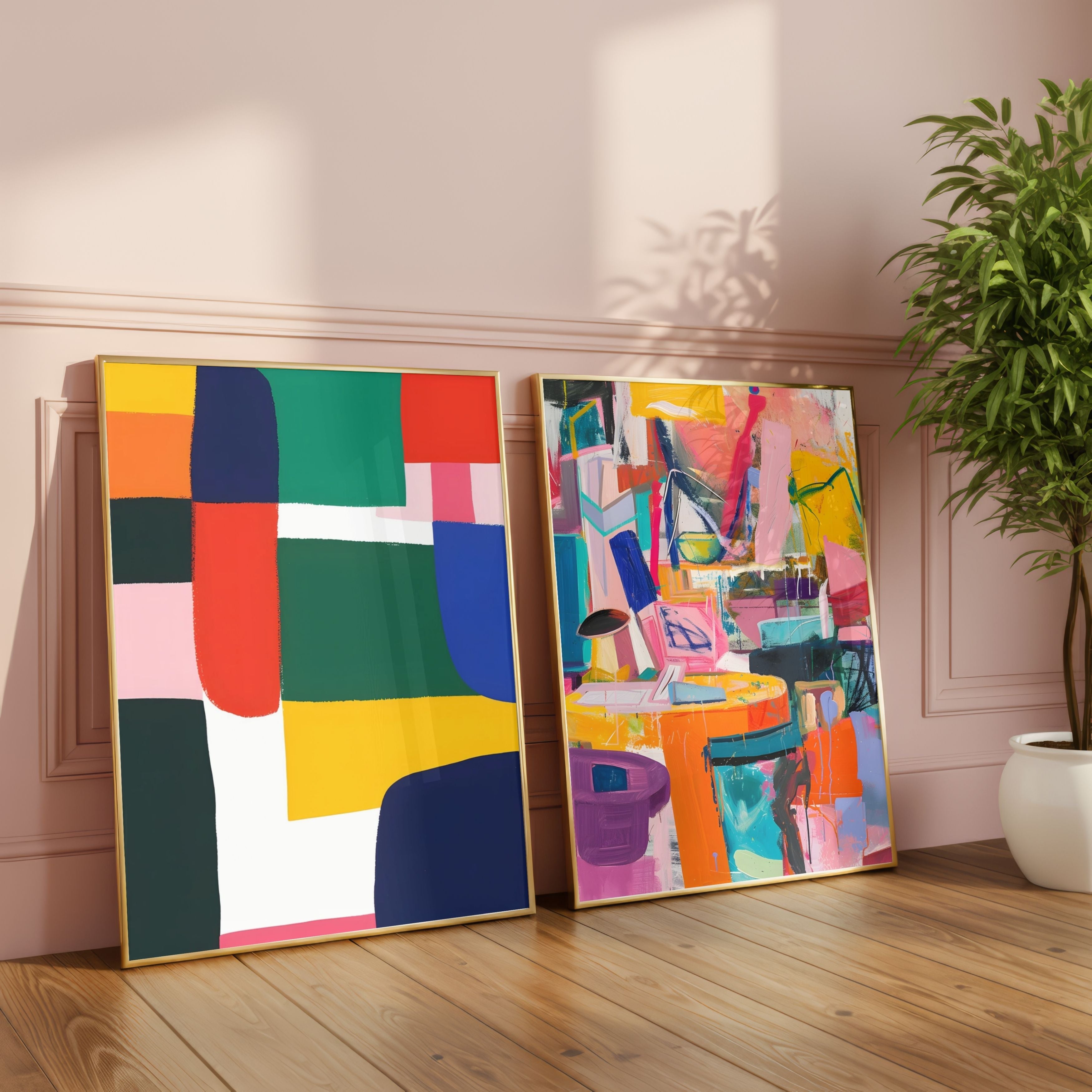 2 Stampe Artistiche da Parete – Art Print