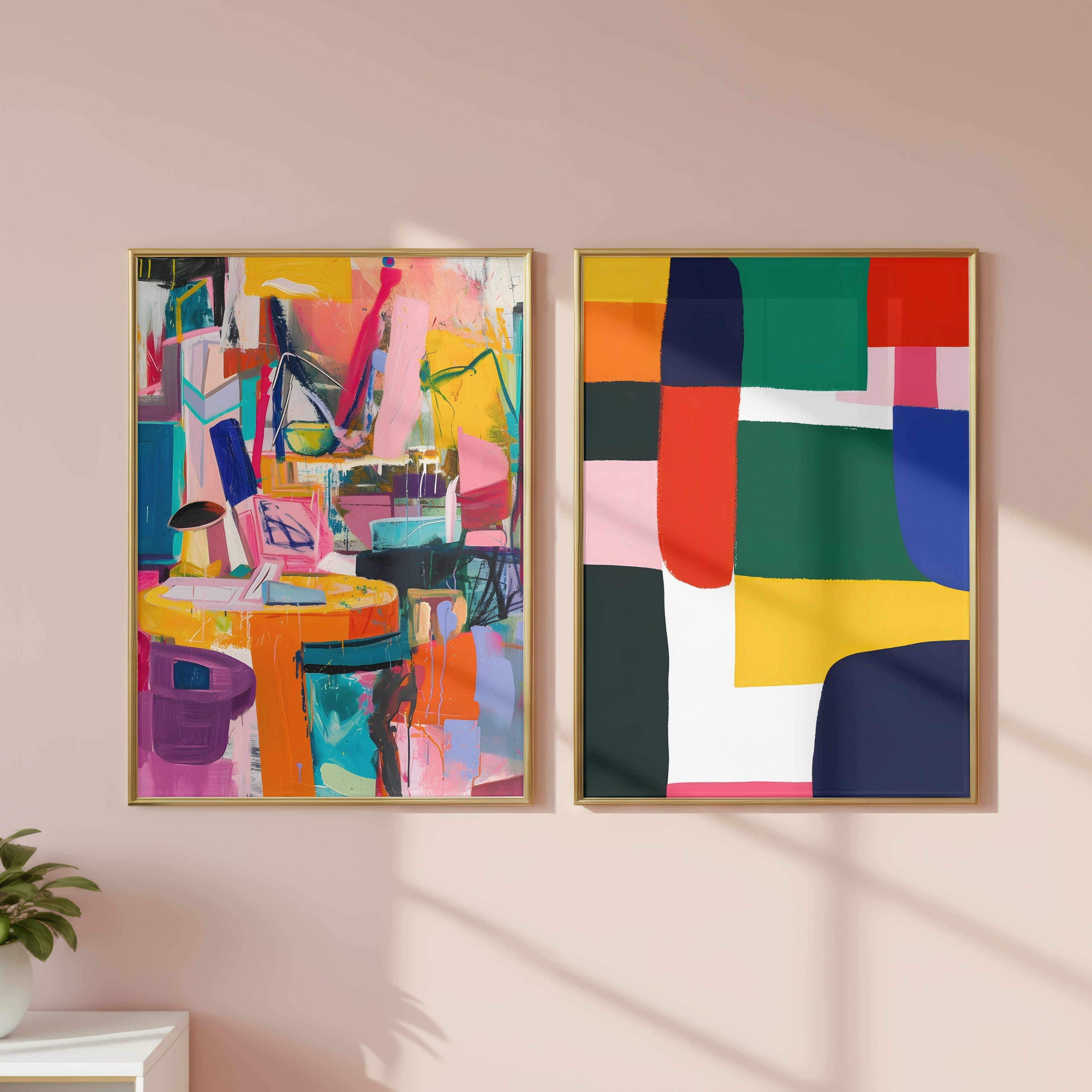 2 Stampe Artistiche da Parete – Art Print