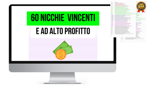 60 x Nicchie Altamente Redditizie che stanno Generando 🔥 oltre 1 milione di € nel 2025